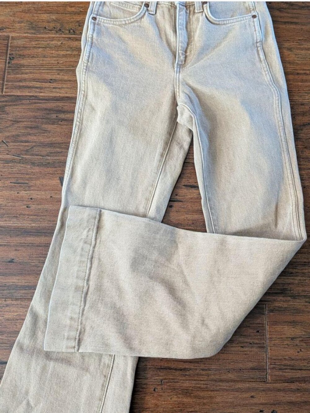 Wrangler Retro High Rise Trouser/Flare Jeans 26x30 sz 2/3